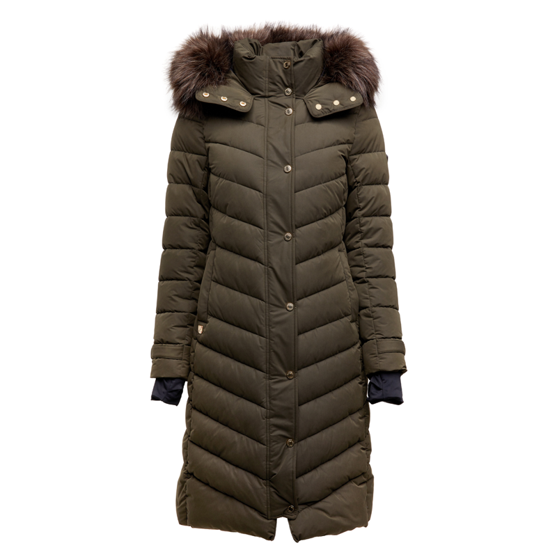 Holland Cooper Chamonix Coat - Khaki-5